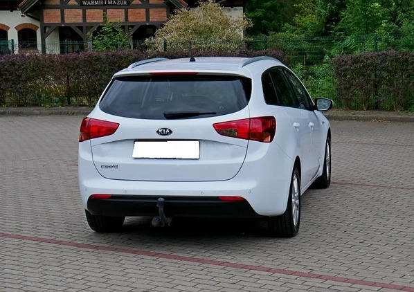 Kia Ceed cena 33990 przebieg: 191000, rok produkcji 2014 z Olsztyn małe 407